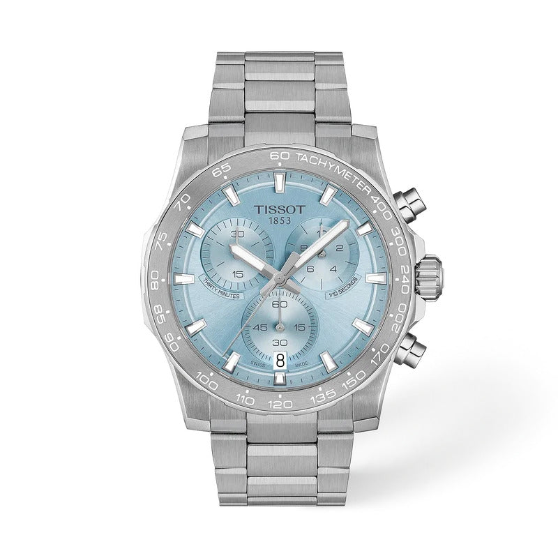 Tissot Supersport Chrono 42 mm Herrenuhr Eisblau - T125.417.11.351.00