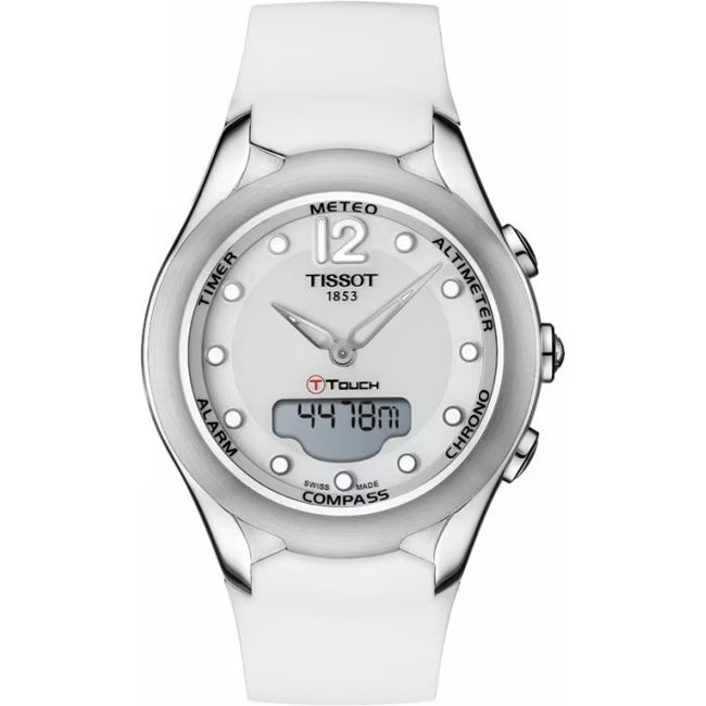 Tissot T-Touch Lady Solar 39mm Weiss 