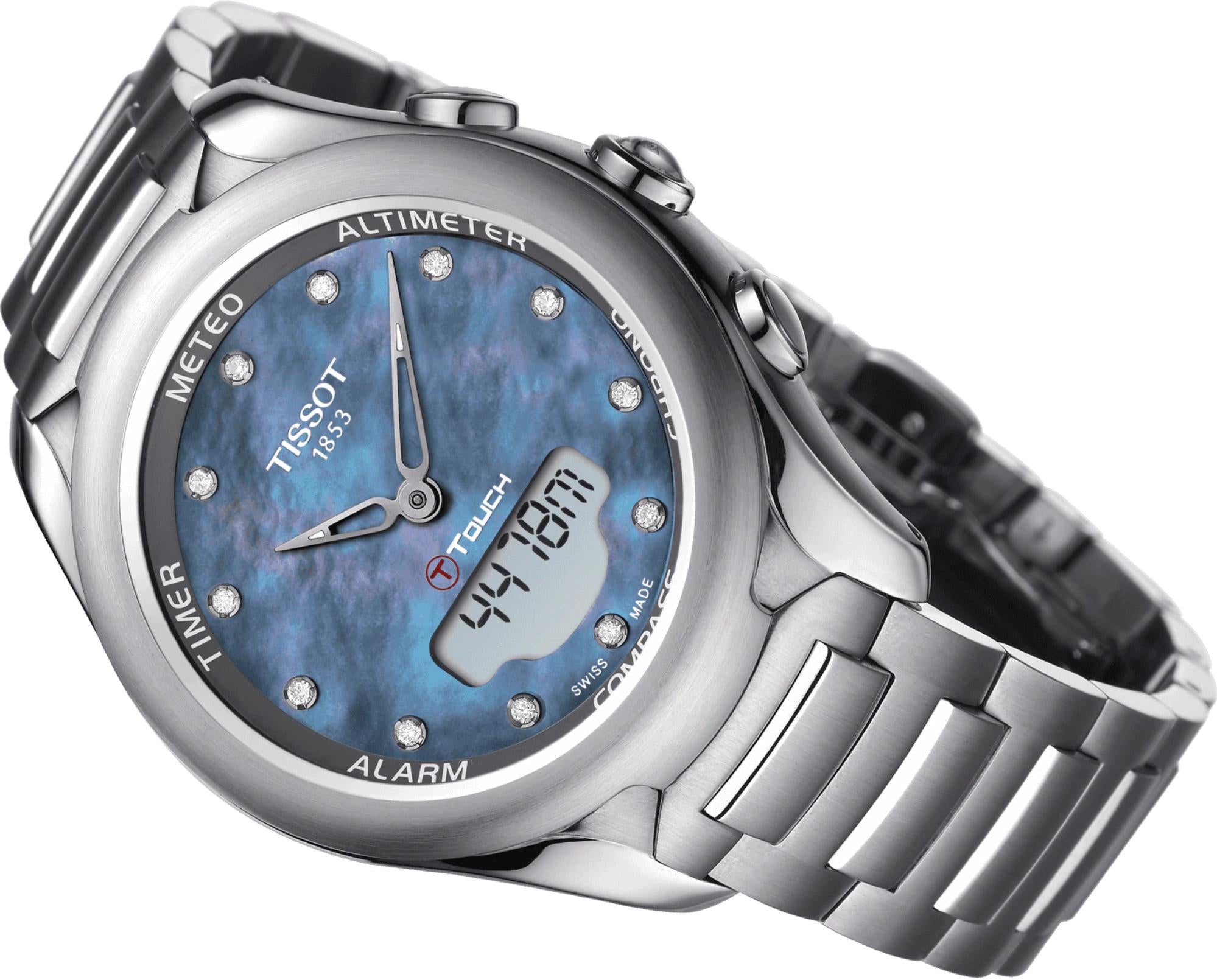Tissot T-Touch Lady Solar Diamonds Damenuhr - T075.220.11.106.01