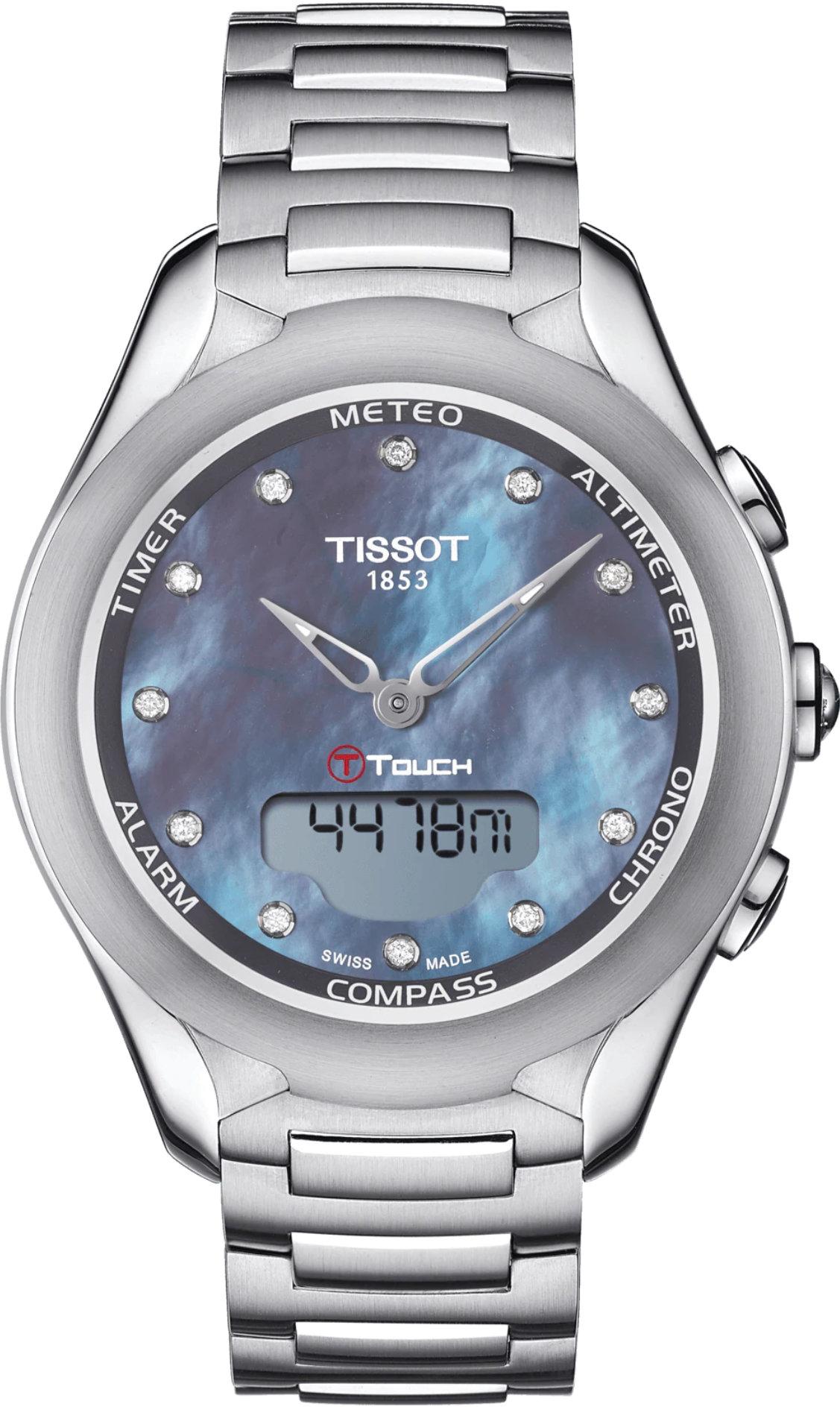 Tissot T-Touch Lady Solar Diamonds Damenuhr - T075.220.11.106.01