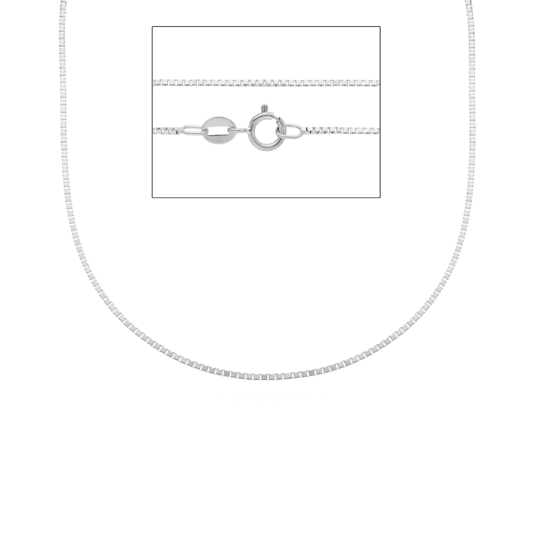Venezianerkette in 18 Karat Weissgold - MVA058BB45