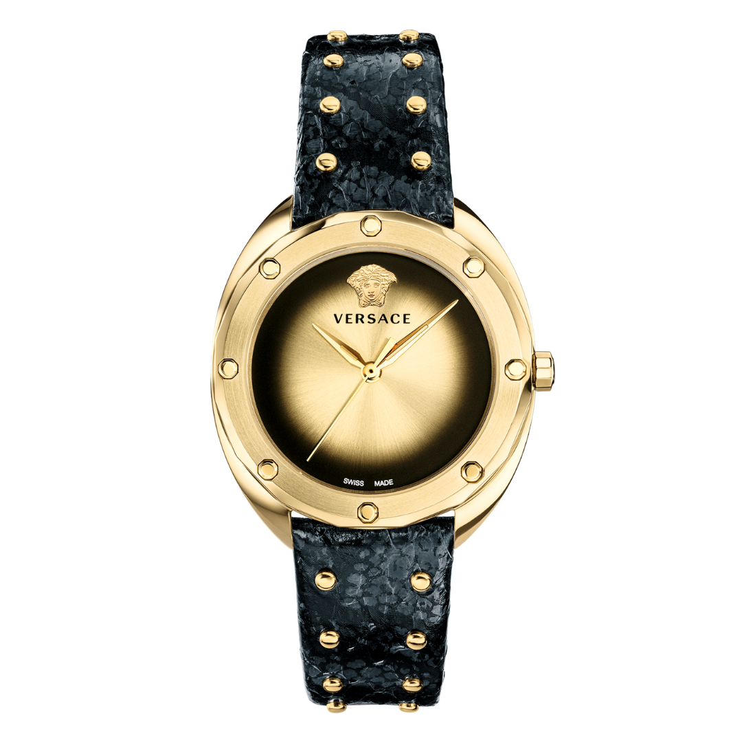 Versace Damenuhr Shadov Gold, 38 mm - VEBM00318