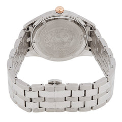 Versace Greca Time Quarz Herrenuhr mit schwarzem Zifferblatt - VE3K00322