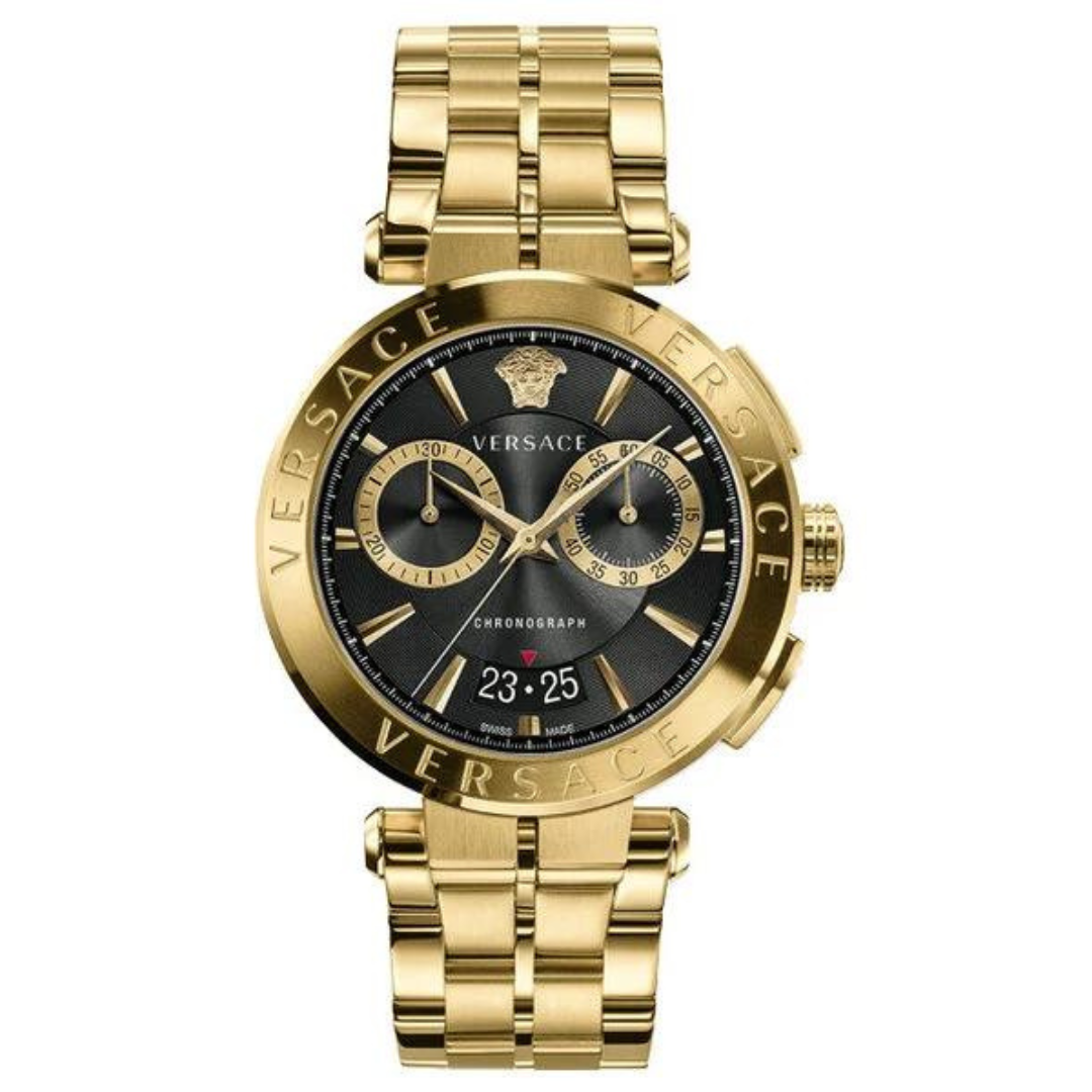 Versace Herrenuhr Aion Gold, 45 mm - VE1D01721