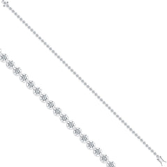 Tennisarmband mit 1.48 ct Diamanten in 585 oder 750 Weissgold