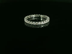 Bague Linden Memoire en or blanc 18 carats 750 millièmes et diamants - YZ0004332
