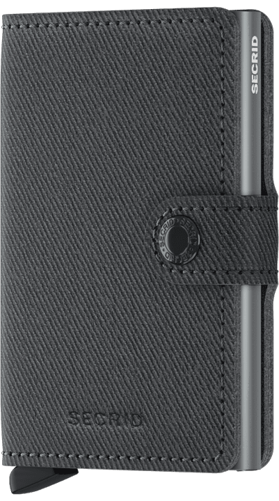 Secrid Miniwallet TWIST GREY mit Gravur - MTw-Grey