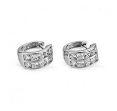 Creolen, Silber 925 rhodiniert