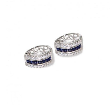 Creolen, Silber 925 rhodiniert