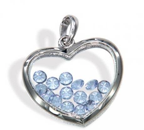 Herz Anhänger März