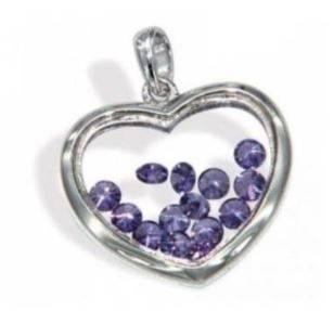 Herz Anhänger Februar