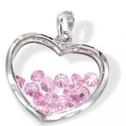 Herz Anhänger Oktober