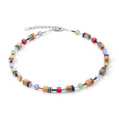 Coeur De Lion Damen Halskette Multicolor Braun - 3018/10-1511