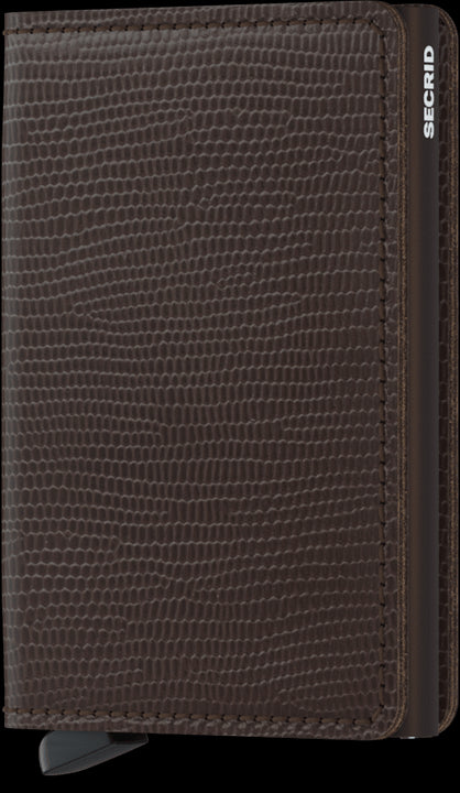 SLIMWALLET RANGO BROWN-BROWN MIT-OHNE GRAVUR