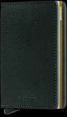 SLIMWALLET RANGO GREEN-GOLD MIT-OHNE GRAVUR