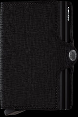 Secrid Twinwallet Crisple Black mit Gravur - TC-Black
