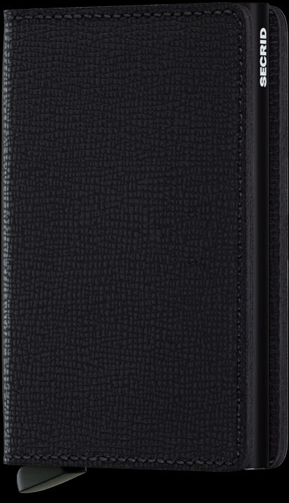 Secrid Slimwallet Crisple Black mit Gravur - SC-Black