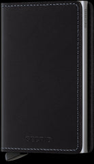 Secrid Slimwallet Original Black mit Gravur - SO-BLACK