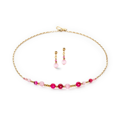 Coeur De Lion Damen Halskette Pink - 4088/10-0400