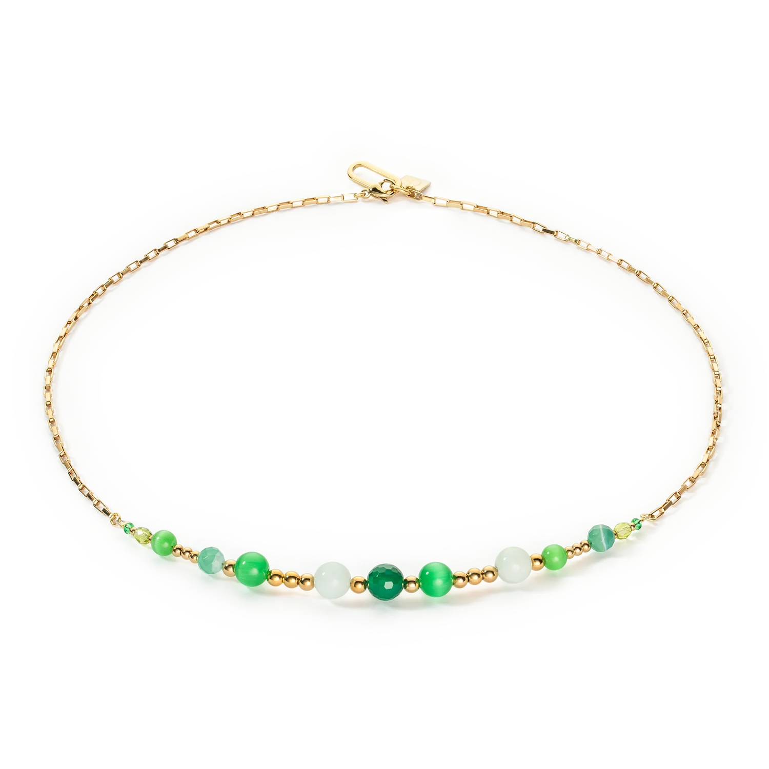 Coeur De Lion Damen Halskette Grün - 4088/10-0500