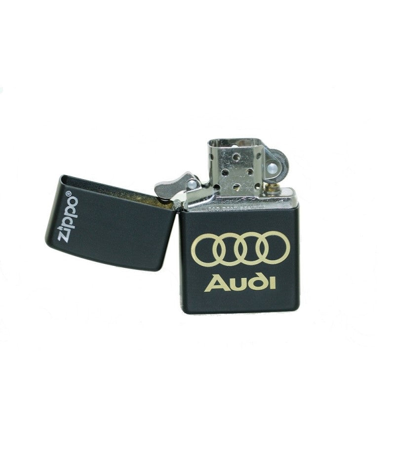 Zippo Feuerzeug schwarz mit-ohne Gravur