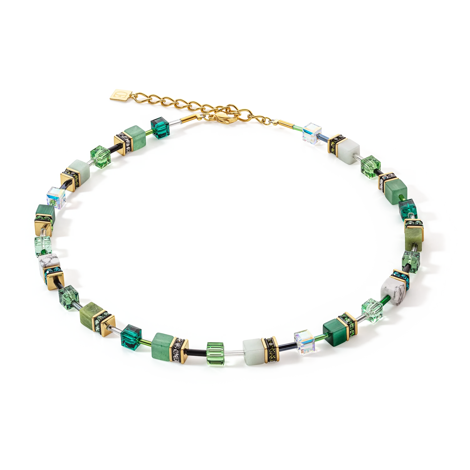 Coeur De Lion Damen Halskette Grün - 4905/10-0500