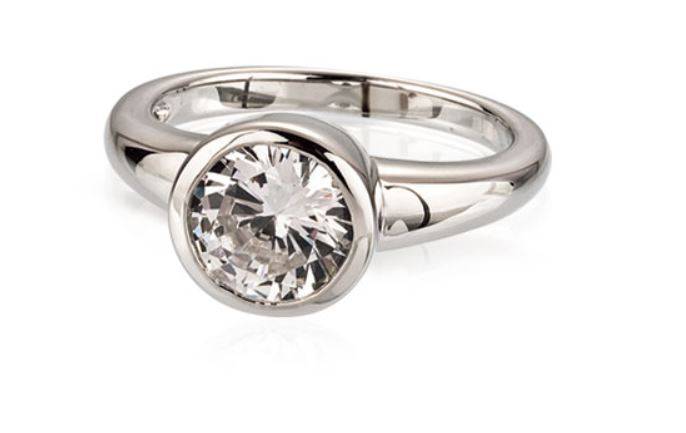 Silberring 925 rhodiniert