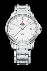 Swiss Military Klassische Stahluhr für Männer - SM34039.02
