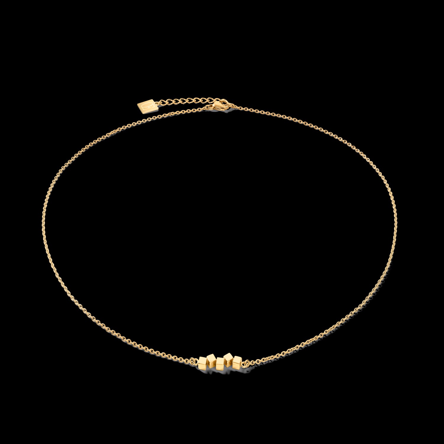 Coeur de Lion Dancing GeoCube Halskette - 5070-10-1600