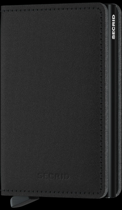 Secrid Slimwallet Yard Black mit Gravur - SY-Black