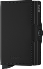 Secrid Twinwallet Matte Black mit Gravur - TM-Black