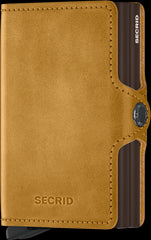 Secrid Twinwallet Vintage Ochre mit Gravur - TV-Ochre