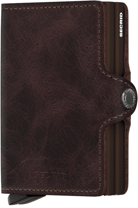 Secrid Twinwallet Vintage Chocolate mit Gravur - TV-Chocolate