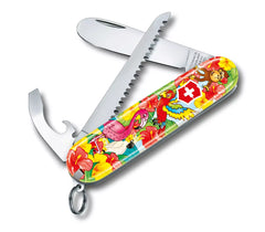 Victorinox My First Victorinox Tier-Edition Taschenmesser mit Gratis Gravur - 0.2373.E3