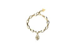 Guess Heart Cage Armband Damen - JUBB03094JWYGS