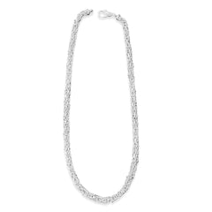 Königskette Collier 65 cm Silber 925 rhodinert - SC-1007/65