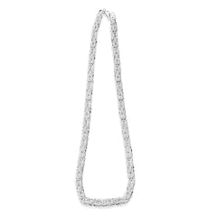 Königskette Collier 65 cm Silber 925 rhodiniert - SC-1005/65