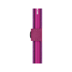 Portefeuille Secrid Miniwallet Crisple Fuchsia avec gravure - MC-Fuchsia