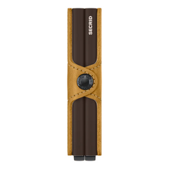 Secrid Twinwallet Vintage Ochre mit Gravur - TV-Ochre
