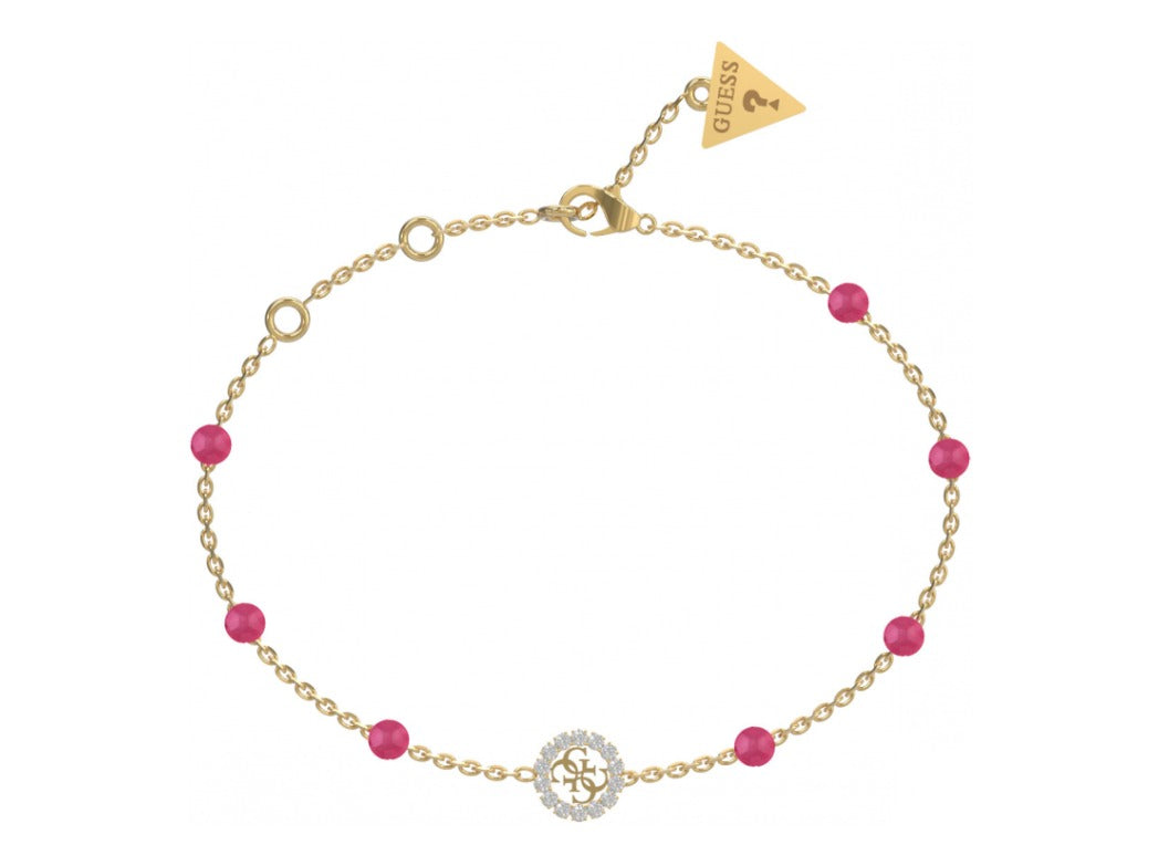 Guess Natural Stones Armband - JUBB03074JWYGFCS