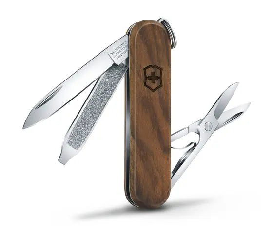 Victorinox Classic SD Wood Taschenmesser mit Gratis Gravur - 0.6221.63