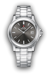 Swiss Military Herrenuhr Analog Quarzwerk mit Edelstahl Armband - SM34002.08