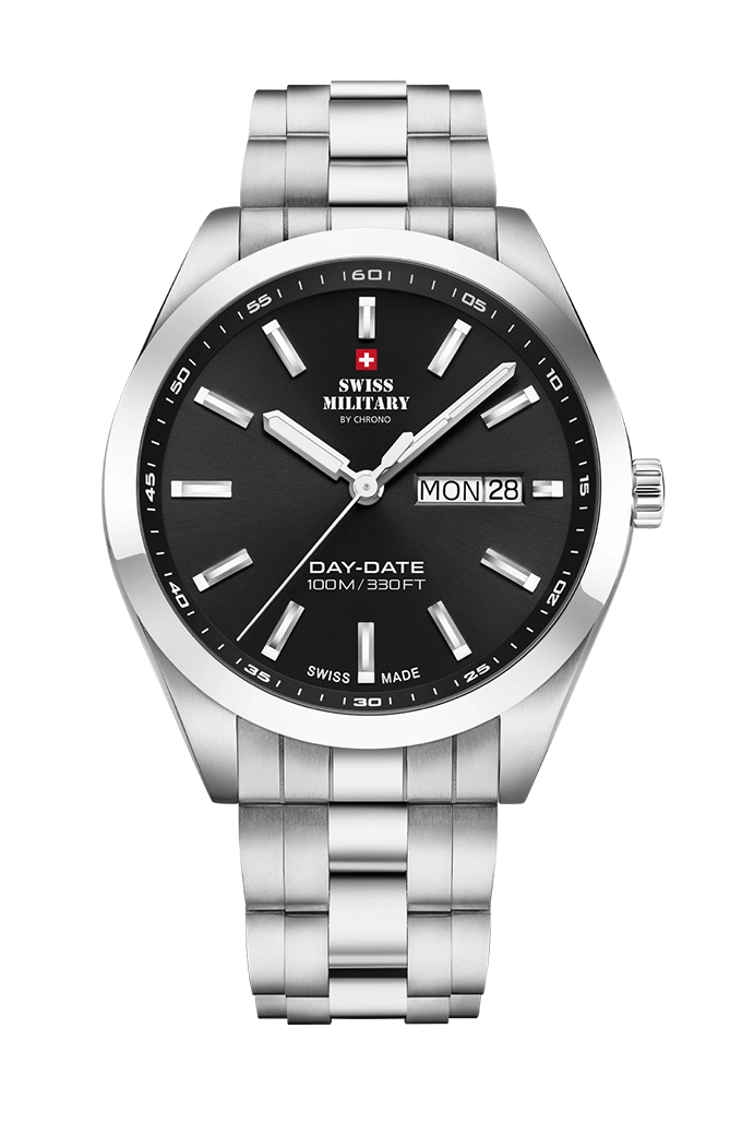 Swiss Military Zeitlose Militäruhr für Männer - SM34087.01