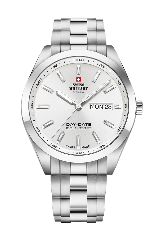 Swiss Military Zeitlose Militäruhr für Männer - SM34087.02