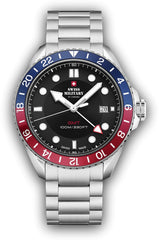 Swiss Military Automatik Quarzwerk Herrenuhr - SM34095.01