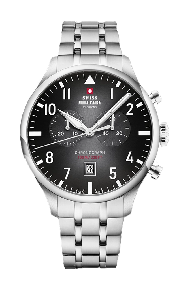 Swiss Military Quarz-Chronograph Herrenuhr - SM34098.01