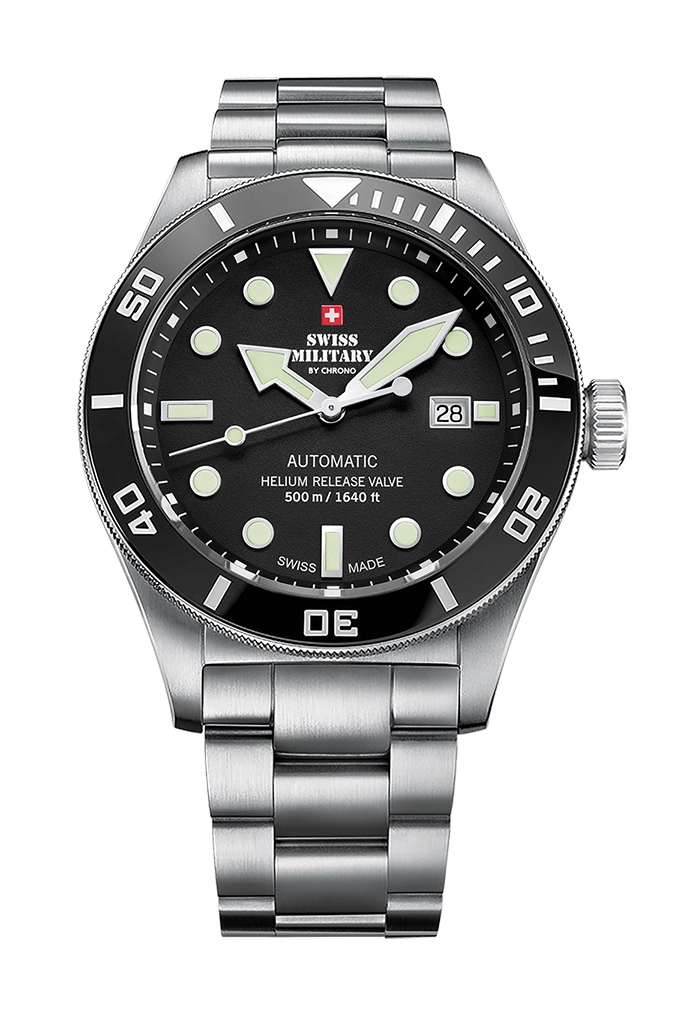 Swiss Military Mechanische Herrenuhr - SMA34075.01