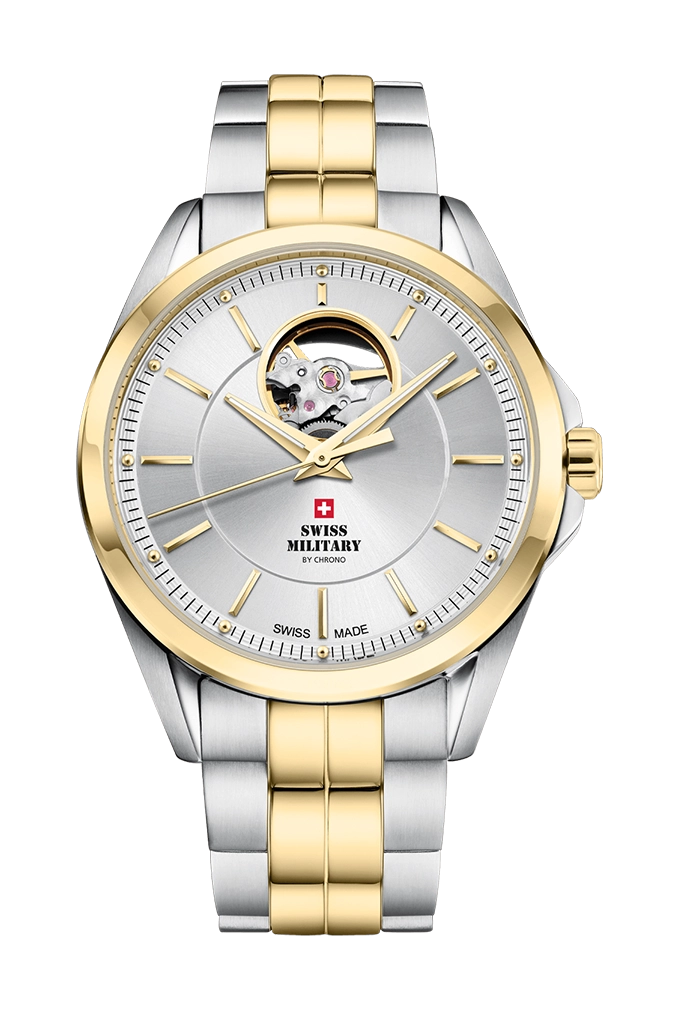 Swiss Military Mechanische Herrenuhr - SMA34085.26