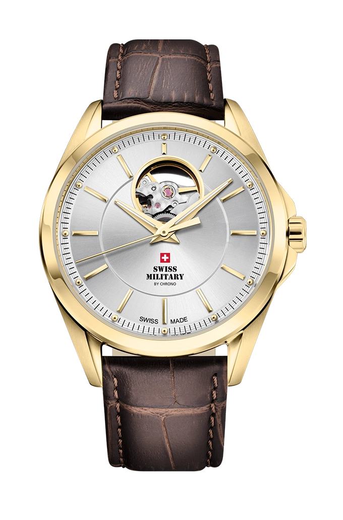 Swiss Military Mechanische Herrenuhr - SMA34085.38