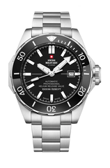 Swiss Military Mechanische Taucheruhr Herrenuhr - SMA34092.01